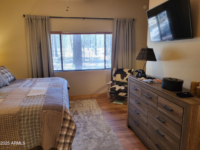 2978 Timberline Rd, Pinetop, AZ 85935 - bedroom with baseboards and light wood-style flooring
