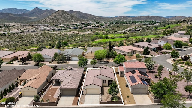 7790 E Bravo Ln, Prescott Valley, AZ 86314 - aerial perspective of suburban area with mountains
