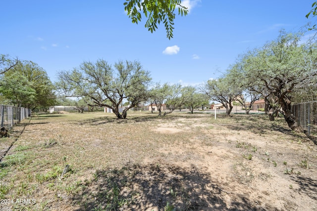 view of yard featuring a rural view