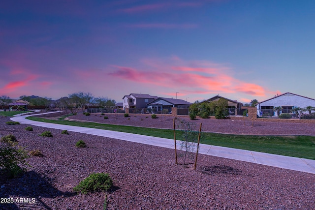 exterior space featuring a yard