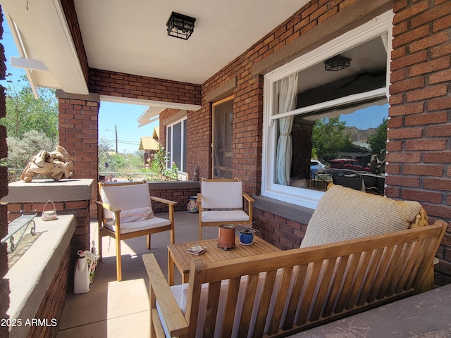 405 Powell St, Bisbee, AZ 85603 - view of patio / terrace with a porch