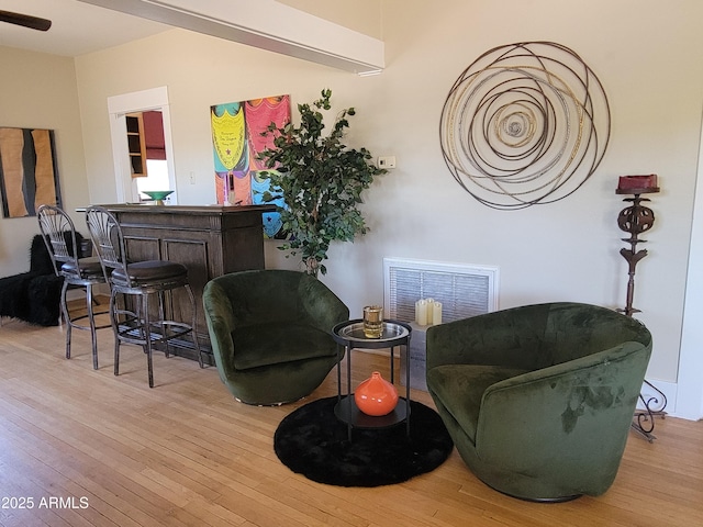405 Powell St, Bisbee, AZ 85603 - sitting room with hardwood / wood-style floors