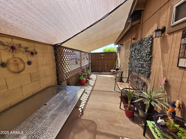 view of patio / terrace