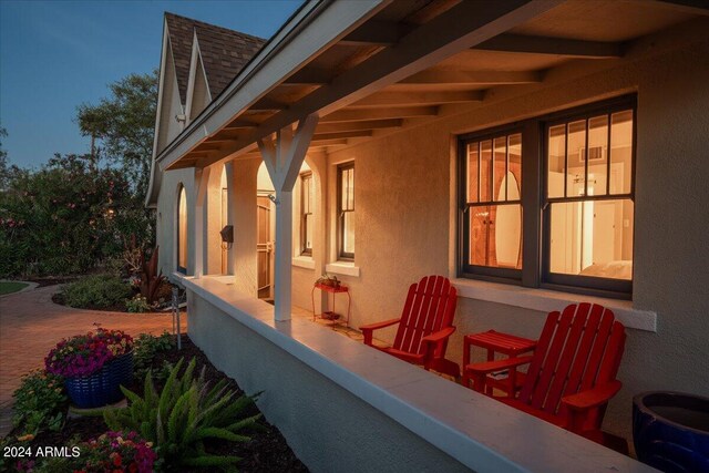 view of patio