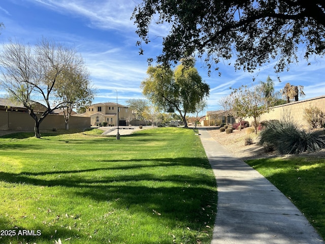 3225 E Cardinal Ct, Chandler, AZ 85286 - view of home's community with a yard and a residential view