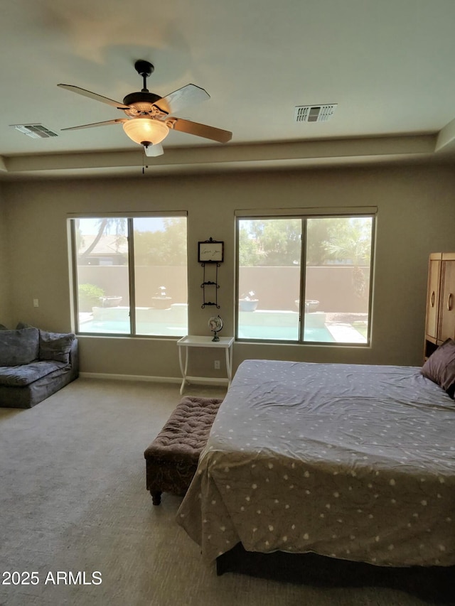 3225 E Cardinal Ct, Chandler, AZ 85286 - bedroom featuring carpet flooring and ceiling fan