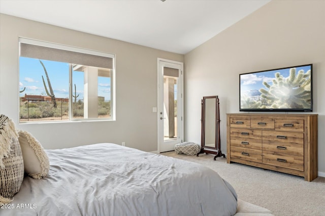 27420 N 170th St, Rio Verde, AZ 85263 - carpeted bedroom featuring lofted ceiling