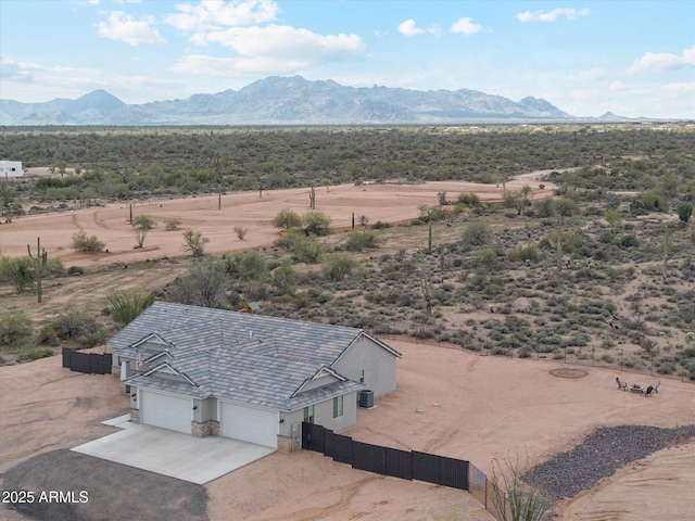 27420 N 170th St, Rio Verde, AZ 85263 - bird's eye view with a rural view, a mountain view, and view of desert