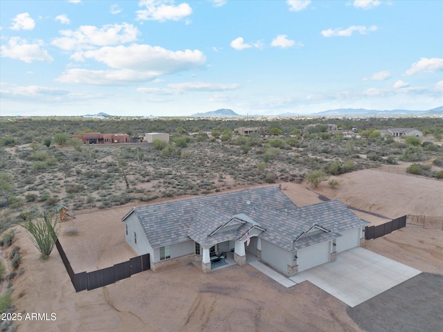 27420 N 170th St, Rio Verde, AZ 85263 - drone / aerial view with a mountain view