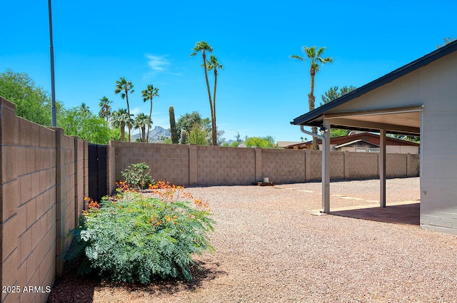 4079 E Shangri La Rd, Phoenix, AZ 85028 - fenced backyard with a patio area