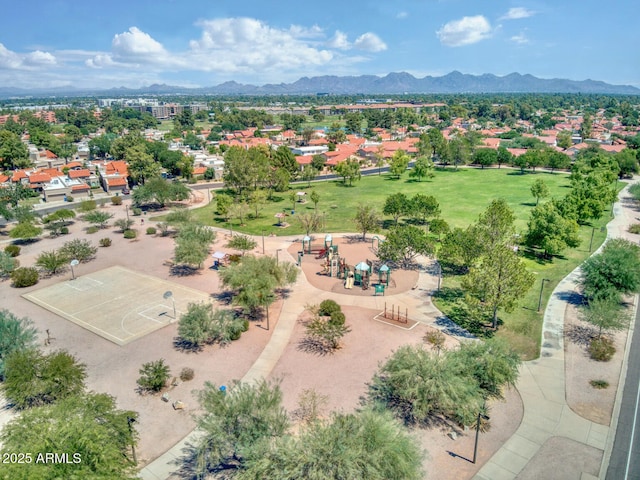4079 E Shangri La Rd, Phoenix, AZ 85028 - aerial view of a mountain backdrop