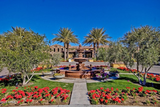 1260 E Sweet Citrus Dr, Queen Creek, AZ 85140 - view of community featuring a yard