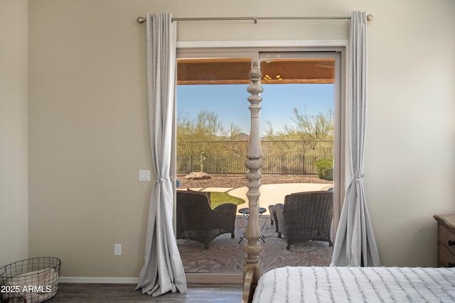 13072 W Alyssa Ln, Peoria, AZ 85383 - bedroom with wood finished floors and baseboards