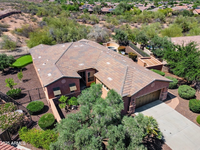 13072 W Alyssa Ln, Peoria, AZ 85383 - view from above of property