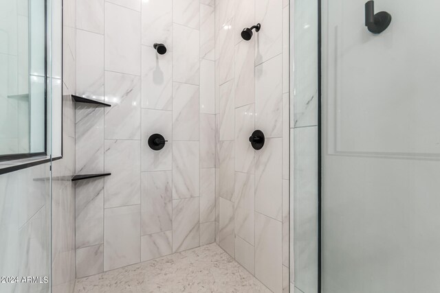 bathroom with walk in shower