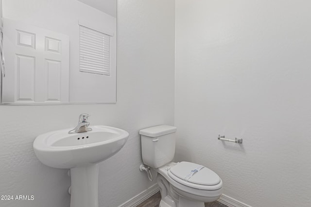 bathroom with toilet