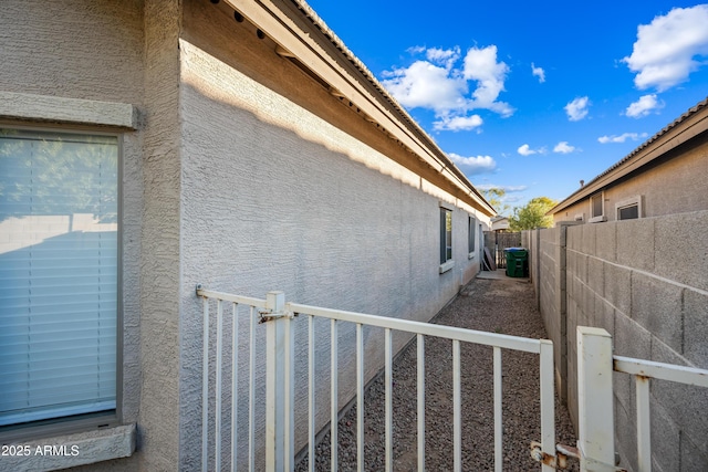 view of property exterior