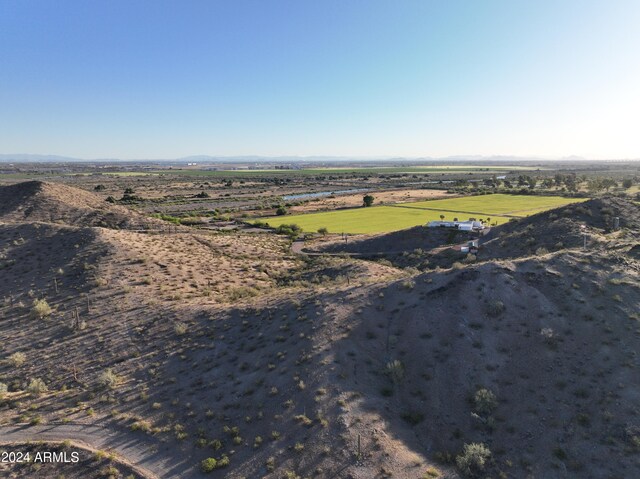 drone / aerial view featuring a rural view