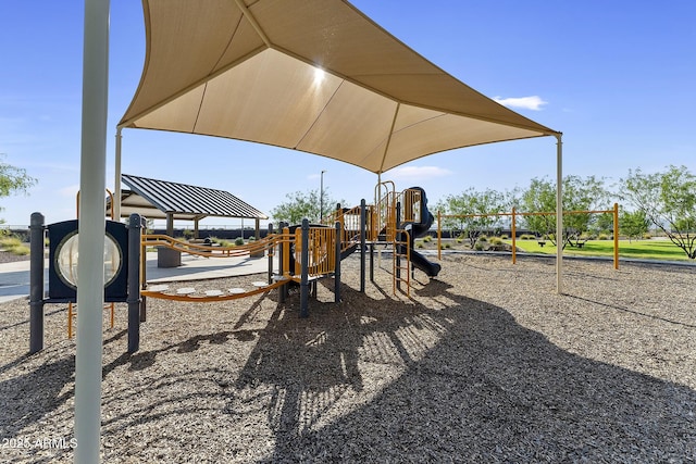 view of community playground