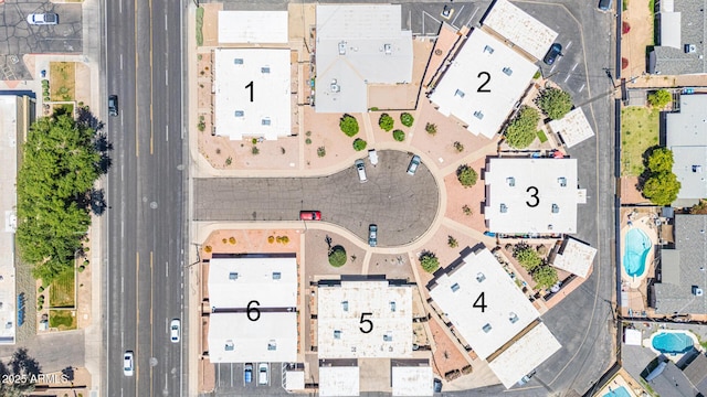 1041 N Mesa Dr, Mesa, AZ 85201 - birds eye view of property