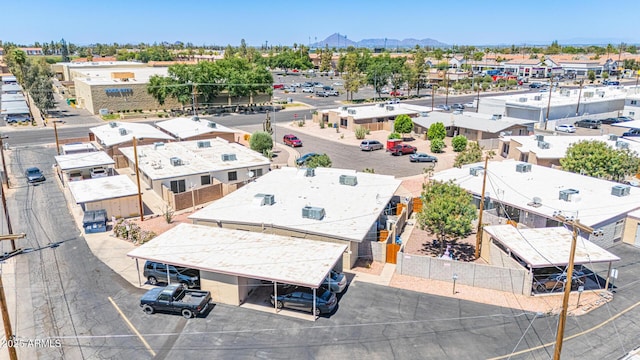 1041 N Mesa Dr, Mesa, AZ 85201 - drone / aerial view featuring a mountain view