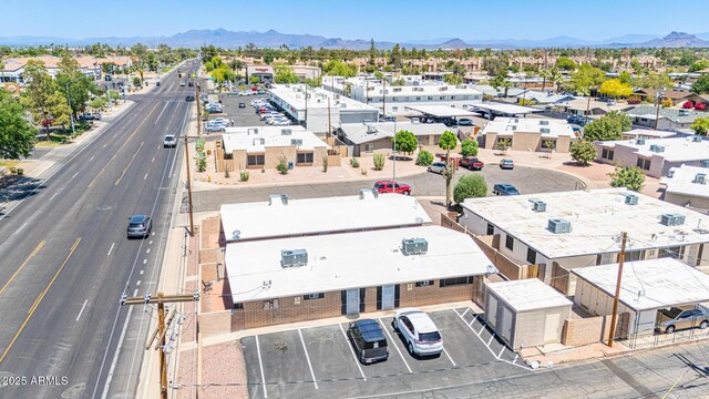 1041 N Mesa Dr, Mesa, AZ 85201 - bird's eye view with a mountain view and a residential view