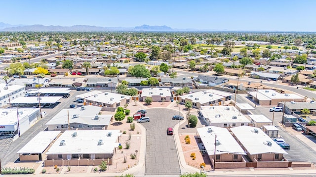 1041 N Mesa Dr, Mesa, AZ 85201 - drone / aerial view featuring a mountain view