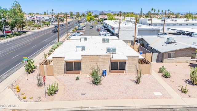 1041 N Mesa Dr, Mesa, AZ 85201 - birds eye view of property with a mountain view and a residential view