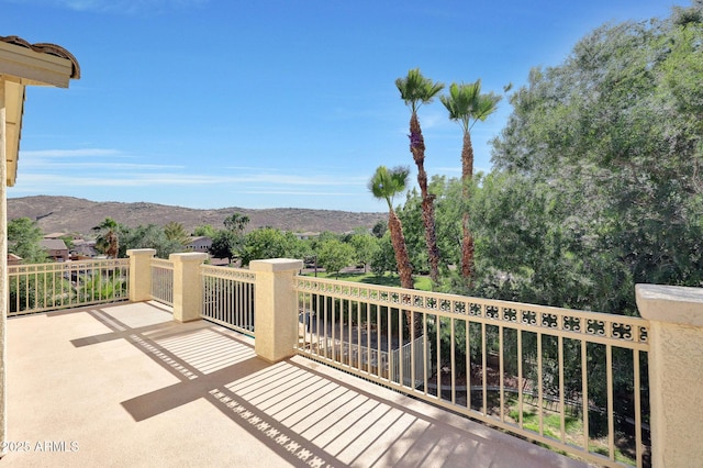 5726 W Park View Ln, Glendale, AZ 85310 - balcony with a mountain view