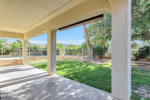 5726 W Park View Ln, Glendale, AZ 85310 - view of patio