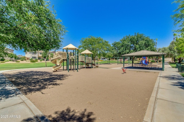 view of community playground