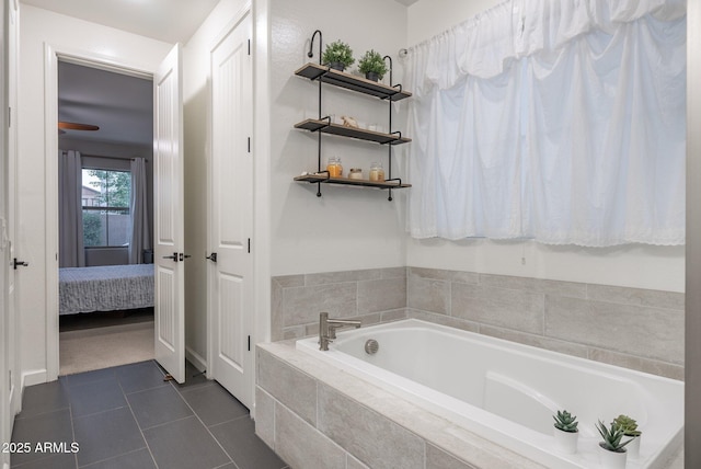 923 W Yellowstone Way, Chandler, AZ 85248 - ensuite bathroom featuring a bath and tile patterned flooring