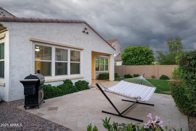 923 W Yellowstone Way, Chandler, AZ 85248 - view of patio / terrace with a grill