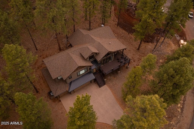 bird's eye view