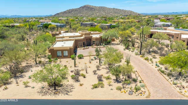 30600 N Pima Rd N Unit 81, Scottsdale, AZ 85266 - aerial view of property and surrounding area featuring a mountainous background