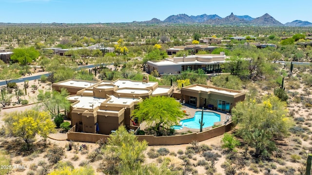 30600 N Pima Rd N Unit 81, Scottsdale, AZ 85266 - view of subject property with a pool area and mountains