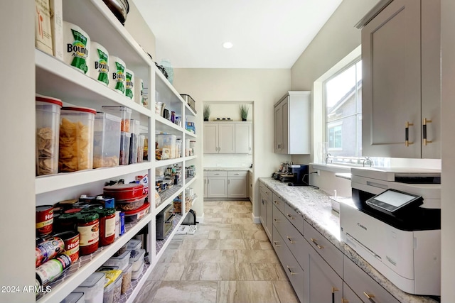 view of pantry