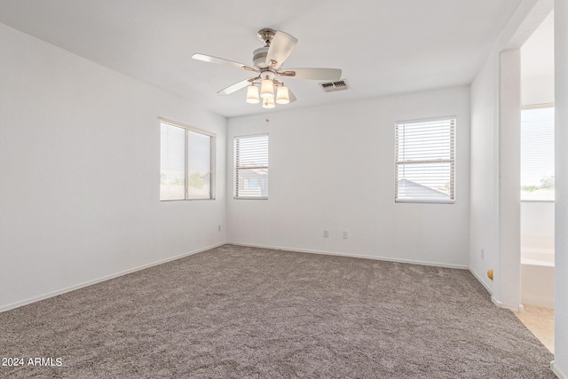 6350 W Hess St, Phoenix, AZ 85043 - carpeted spare room with ceiling fan