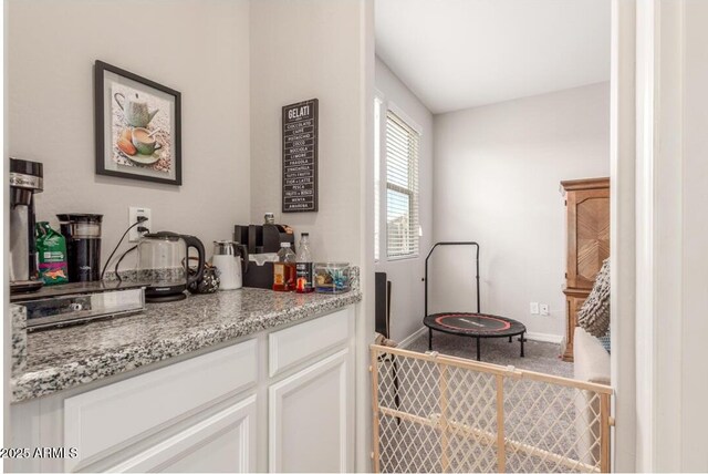 bar with baseboards
