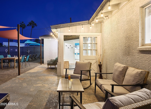 view of patio / terrace featuring outdoor dining area