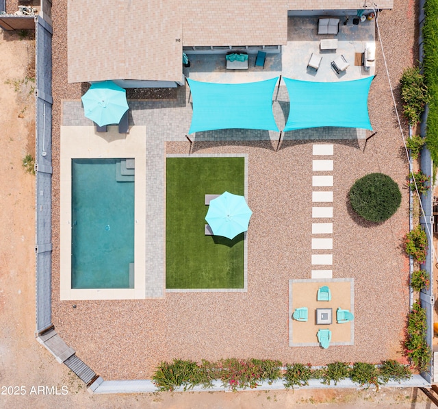 drone / aerial view