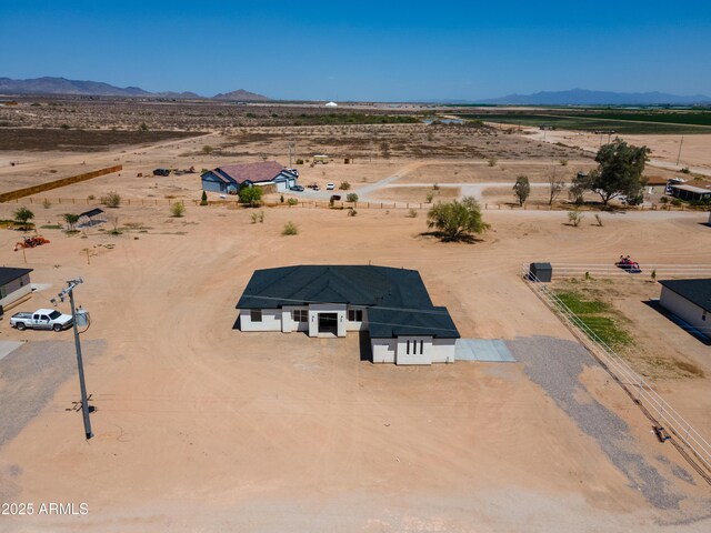 2689 S 305th Ave, Buckeye, AZ 85326 - overview of rural landscape with a desert landscape and a mountainous background
