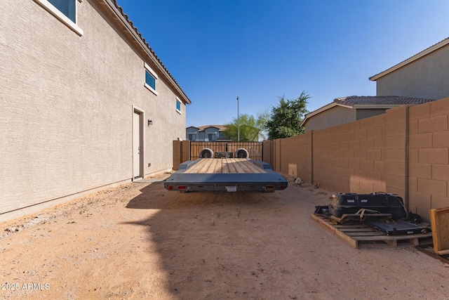 1736 E Joelle Dr, Casa Grande, AZ 85122 - fenced backyard featuring a deck