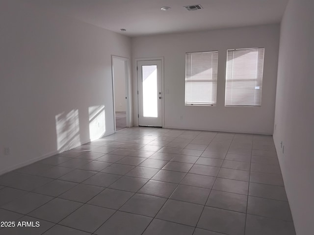 view of tiled entrance foyer