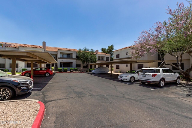 11375 E Sahuaro Dr Unit 1062, Scottsdale, AZ 85259 - view of partially covered parking lot