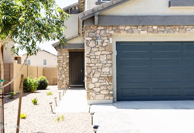 view of exterior entry