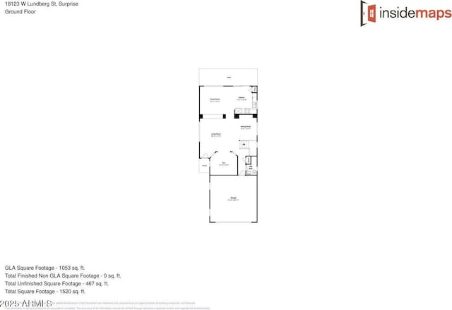 18123 W Lundberg St, Surprise, AZ 85388 - home floor plan