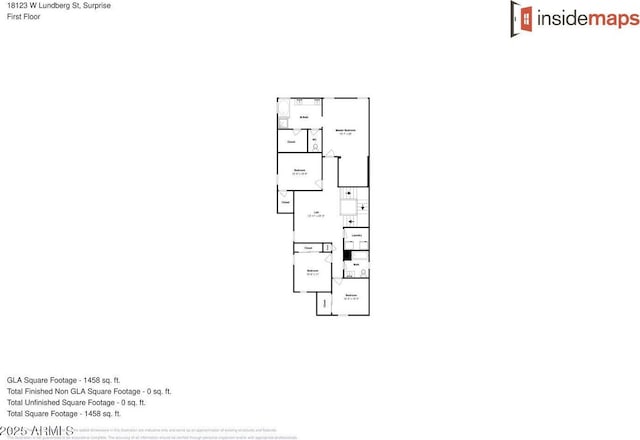 18123 W Lundberg St, Surprise, AZ 85388 - home floor plan