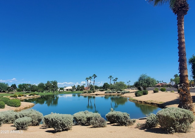 property view of water
