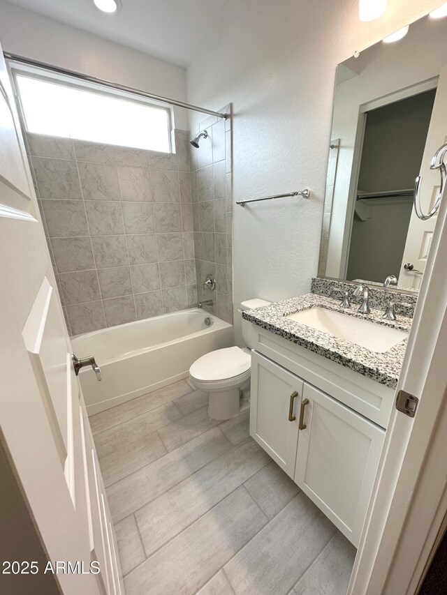 5923 N 85th Ave, Glendale, AZ 85305 - bathroom featuring vanity,  shower combination, and toilet